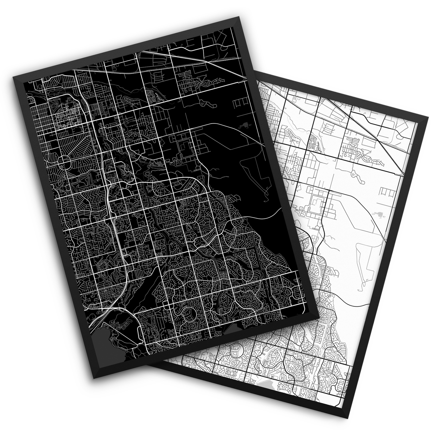 Aurora CO City Map Decor