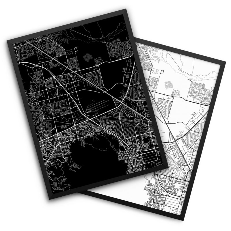 Henderson NV City Map Decor