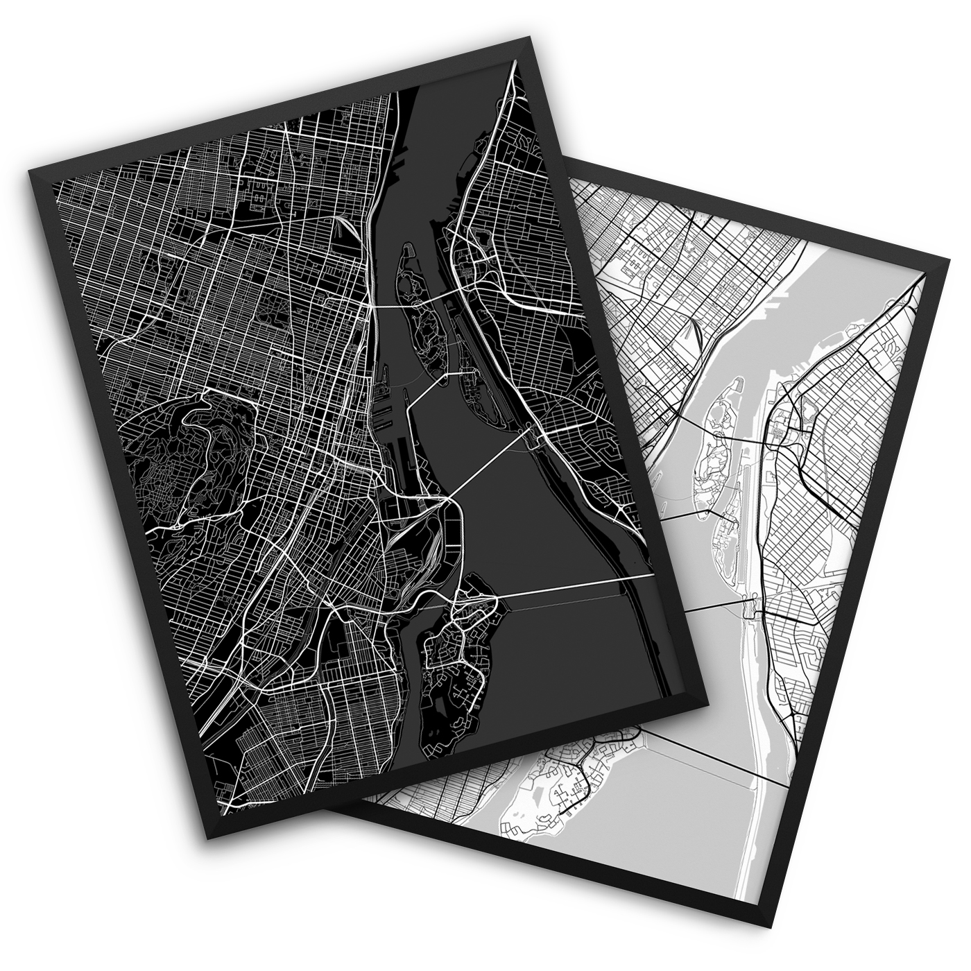 Montreal Canada City Map Decor