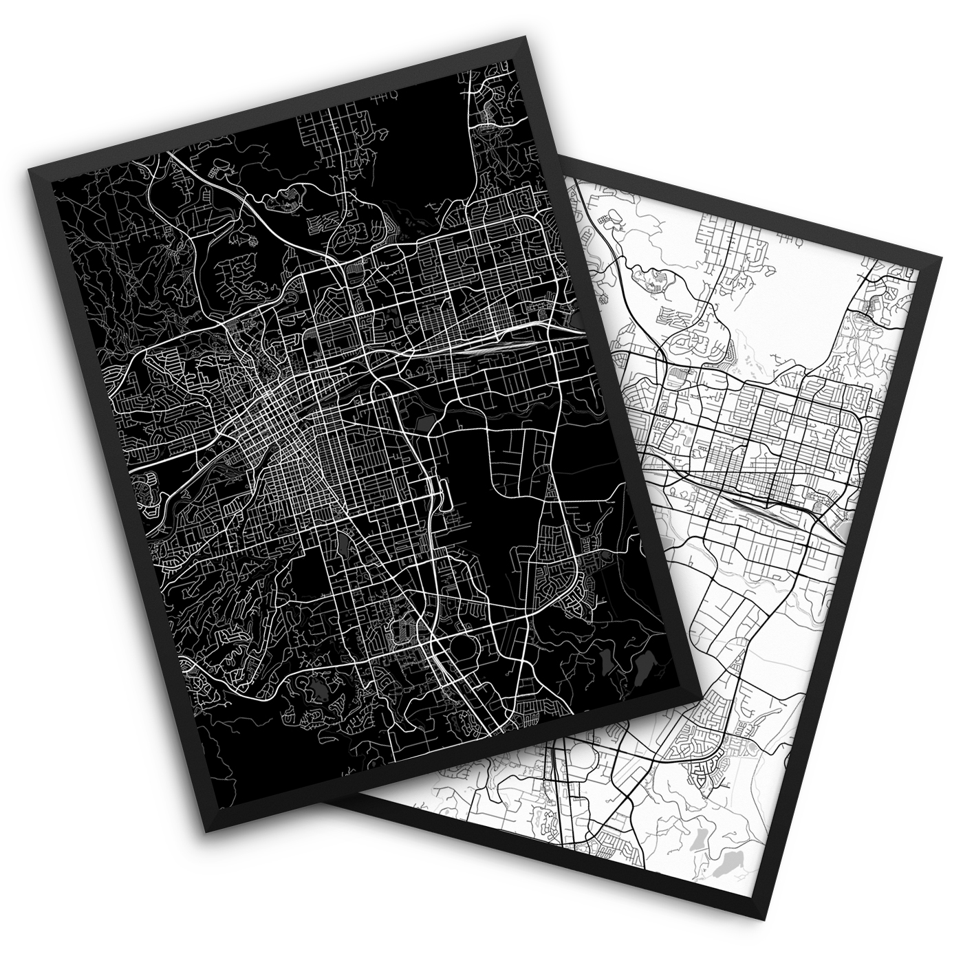 Reno NV City Map Decor